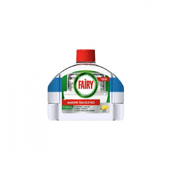 مایع جرم گیر سه کاره ماشین ظرفشویی فیری Fairy با اسانس لیمو حجم 250 میل