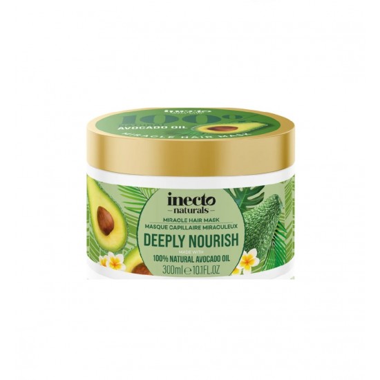 ماسک مو تقویت کننده اینکتو Inecto مدل Deeply Nourish حجم 300 میل