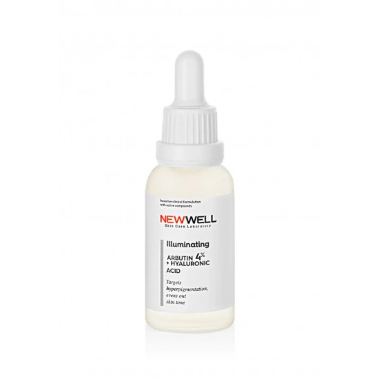 سرم ویتامین سی و هیالورونیک اسید نیوول NewWell Vitain C + Hyaluronic Acid حجم 20 میل