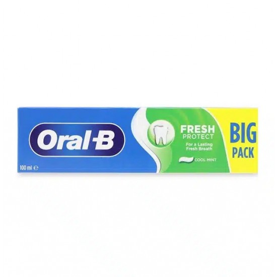 خمیر دندان اورال بی Oral-B روزانه مدل Fresh Protect حجم 100 میل