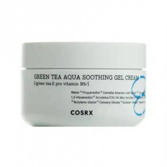 ژل کرم آبرسان کوزارکس COSRX مدل Green Tea حجم 50 میل