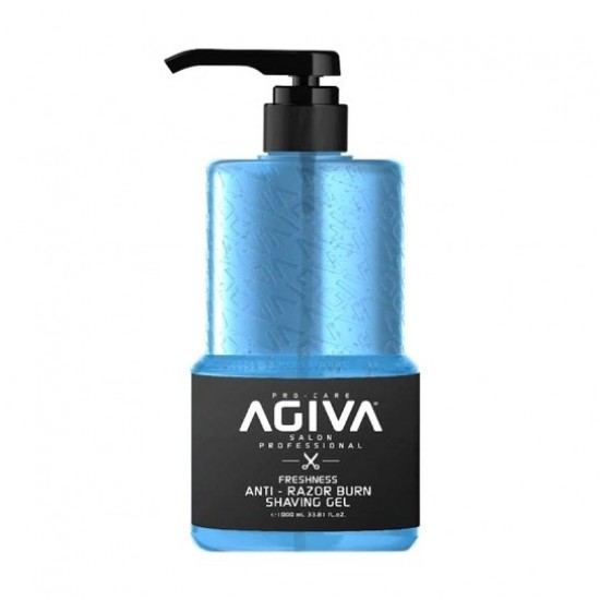 ژل اصلاح آگیوا Agiva مدل Freshness Anti-Razor Burn حجم 1000 میل