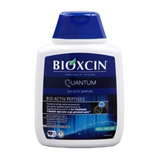 شامپو ضد ریزش بیوکسین کوانتوم Bioxcin Quantom موهای چرب حجم 300 میل