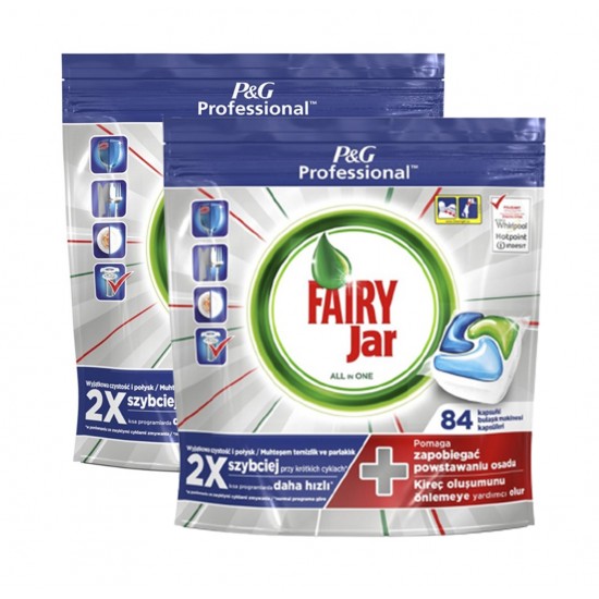 قرص ظرفشویی فیری Fairy Jar Platinum بسته 168 عددی