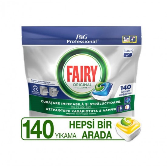 قرص ظرفشویی فیری اورجینال Fairy Original بسته 140 عددی