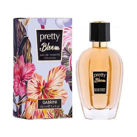 ادوتویلت پریتی گابرینی Gabrini Pretty Bloom رایحه ملایم و شیرین حجم 100 میل ادوتویلت پریتی گابرینی Gabrini Pretty Bloom رایحه ملایم و شیرین حجم 100 میل