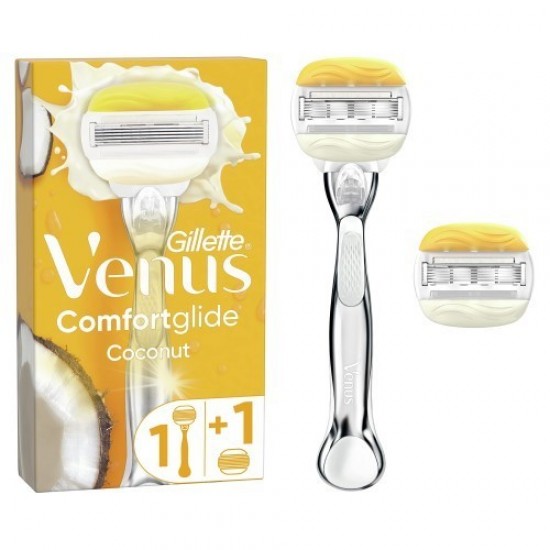 پک خودتراش دائمی ونوس Venus Comfortglide Olay بهمراه دو عدد یدک 5 لبه پک خودتراش دائمی ونوس Venus Comfortglide Olay بهمراه دو عدد یدک 5 لبه