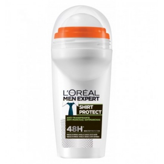 مام رولی لورال Loreal مردانه مدل Shirt Protect حجم 50 میل