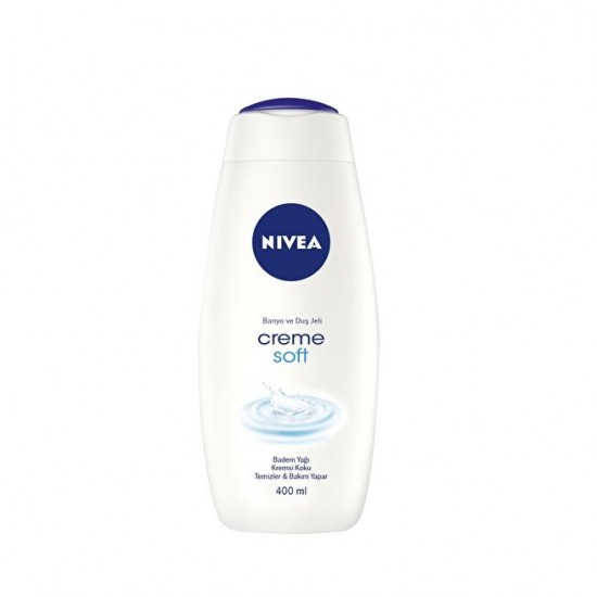 شامپو بدن نیوا NIVEA اورجینال آلمان مدل cream soft حجم 400 میل