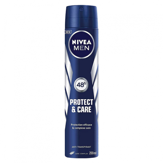 اسپری ضد تعریق نیوا Nivea مردانه مدل Protect And Care حجم 200 میل