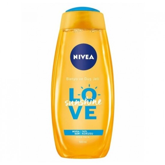 شامپو بدن نیوا NIVEA اورجینال آلمان مدل Love SunShine حجم 500 میل