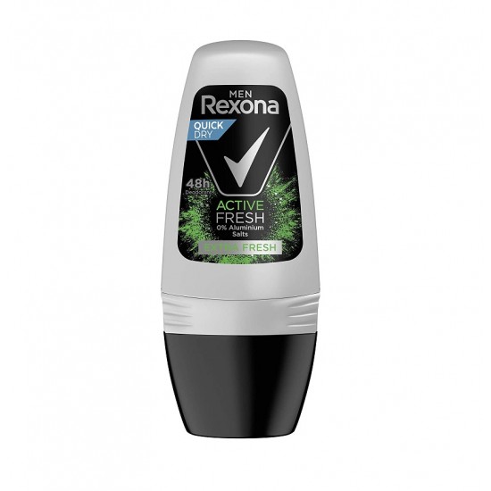 مام رولی مردانه رکسونا Rexona مدل Active Fresh حجم 50 میل