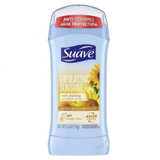 مام صابونی سواو Suave مدل Everlasting Sunshine وزن 74 گرم