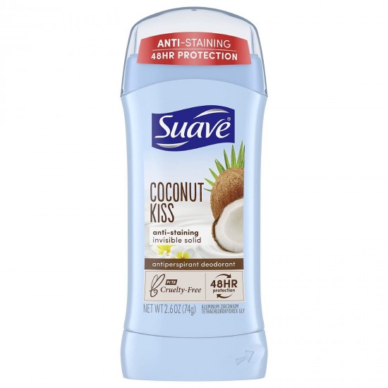 مام صابونی سواو Suave مدل Coconut Kiss وزن 74 گرم