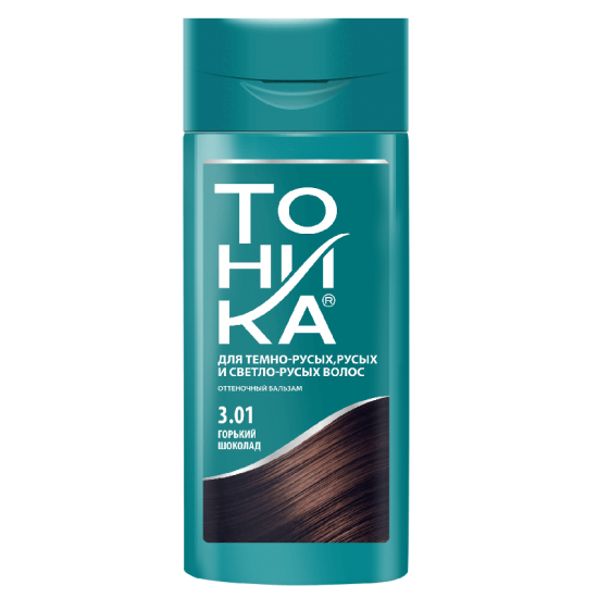 شامپو رنگ تونیکا Tohnika شماره 3.01 قهوه‌ای دودی حجم 150 میل