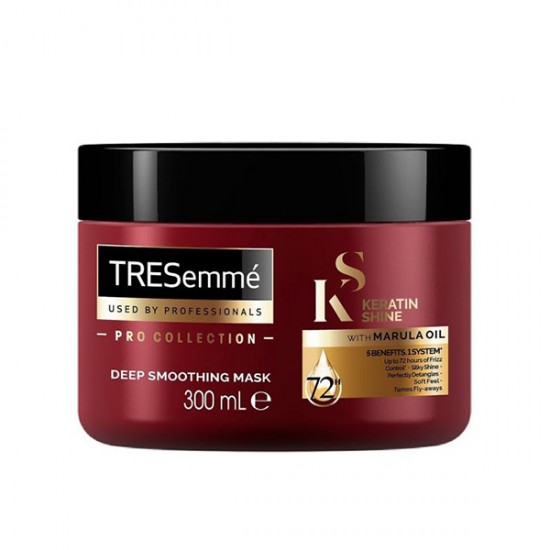 ماسک مو Tresemme کراتینه روغن مارولا مدل Keratin Smooth حجم 300 میل