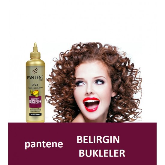 کرم مو پنتن Pantene مدل Belirgin Bukleler موهای فر حجم 300 میل