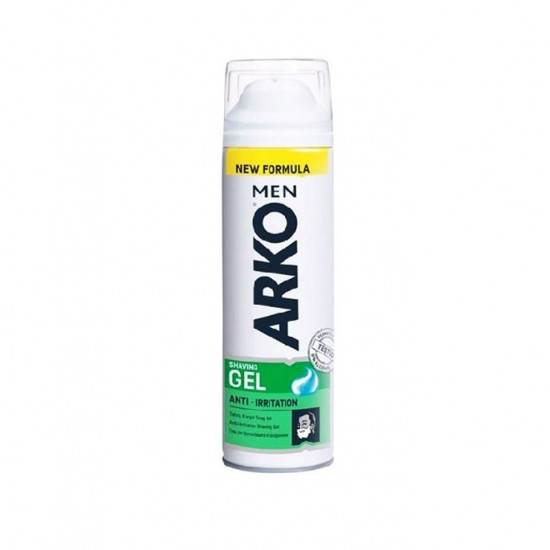 ژل اصلاح آرکو من Arko Men مدل Anti Irritation حجم ۲۰۰ میل